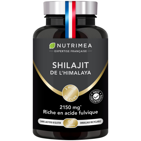 Shilajit de l'Himalaya 2150 mg