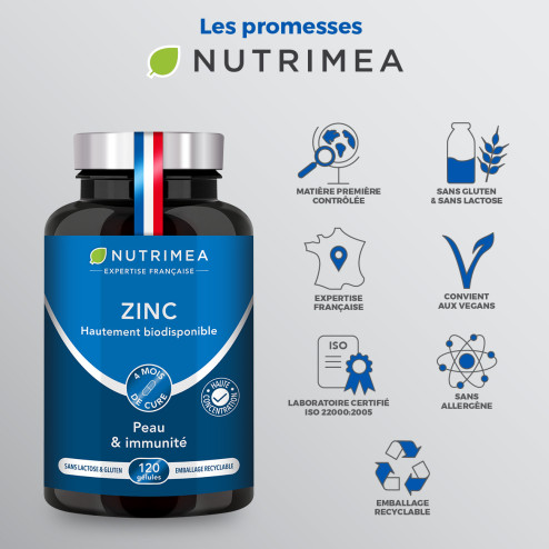 Gélules de Citrate de Zinc