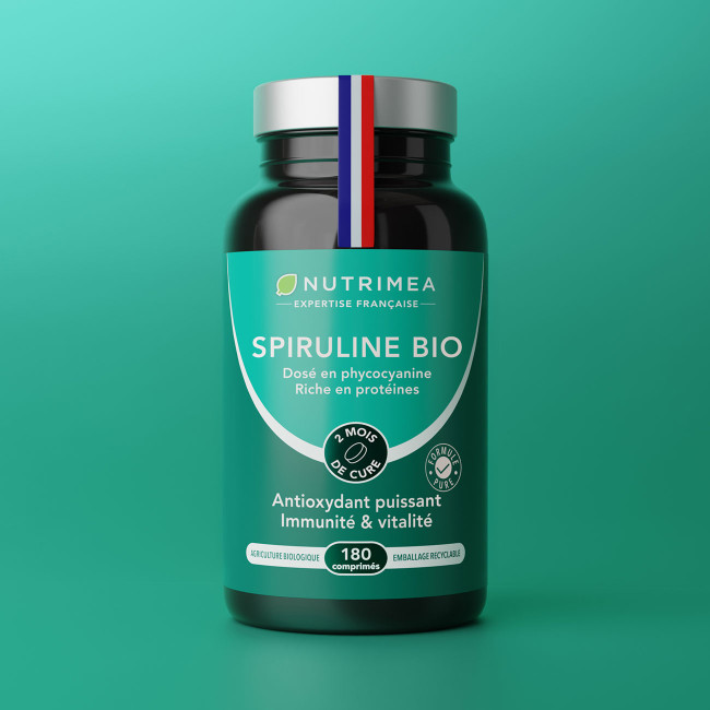Caractéristiques de notre Spiruline Bio