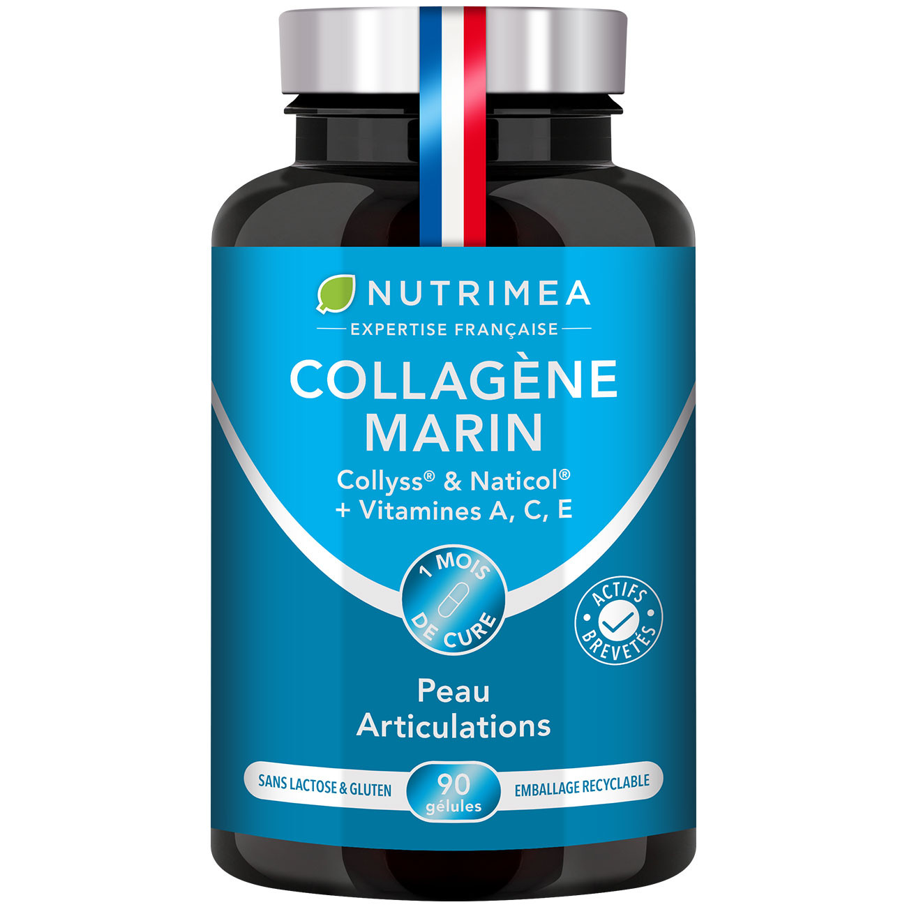 Collagène Marin - Type 1 et 2 - Vitamine C et E