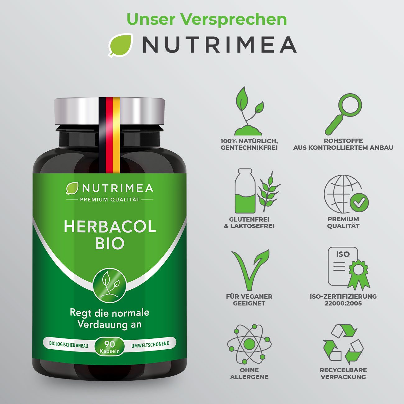 Abbildung der Pillendose des Supplements Herbacol BIO Abbildung der Pillendose des Supplements Herbacol BIO