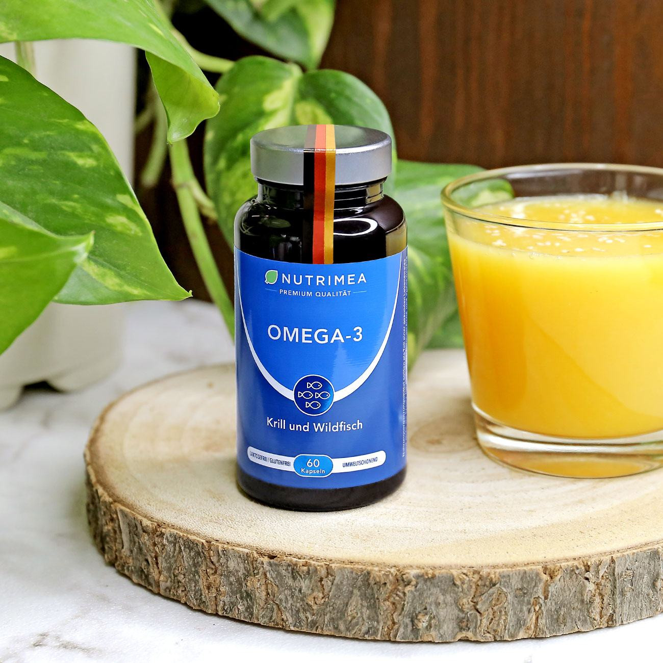 Bild der Verpackung des Supplements Omega 3 + Krill Bild der Verpackung des Supplements Omega 3 + Krill