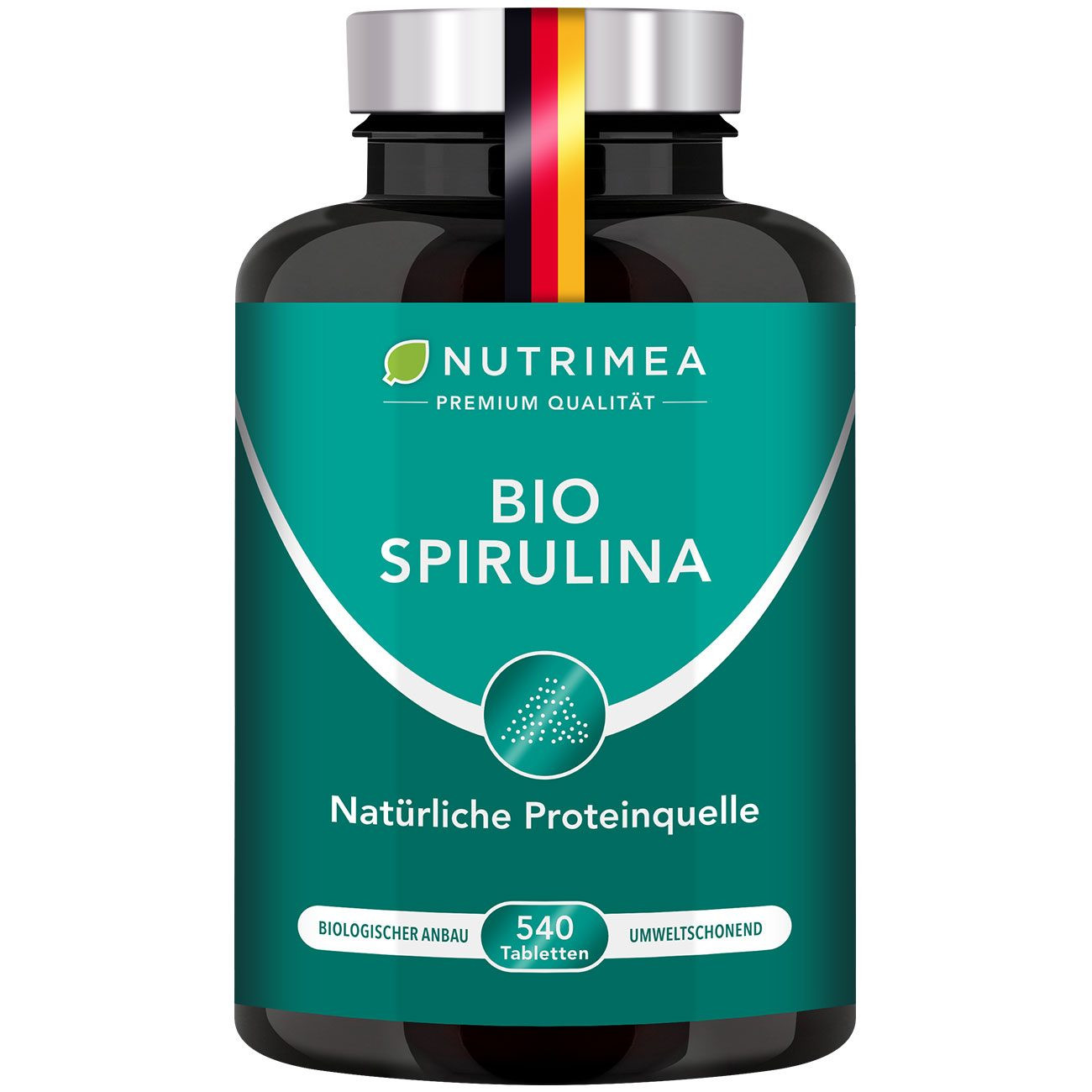 Bild des Nahrungsergänzungsmittels Bio Spirulina Bild des Nahrungsergänzungsmittels Bio Spirulina