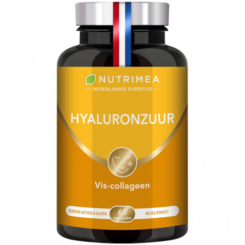 Foto van het voedingssupplement Hyaluronzuur en Collageen