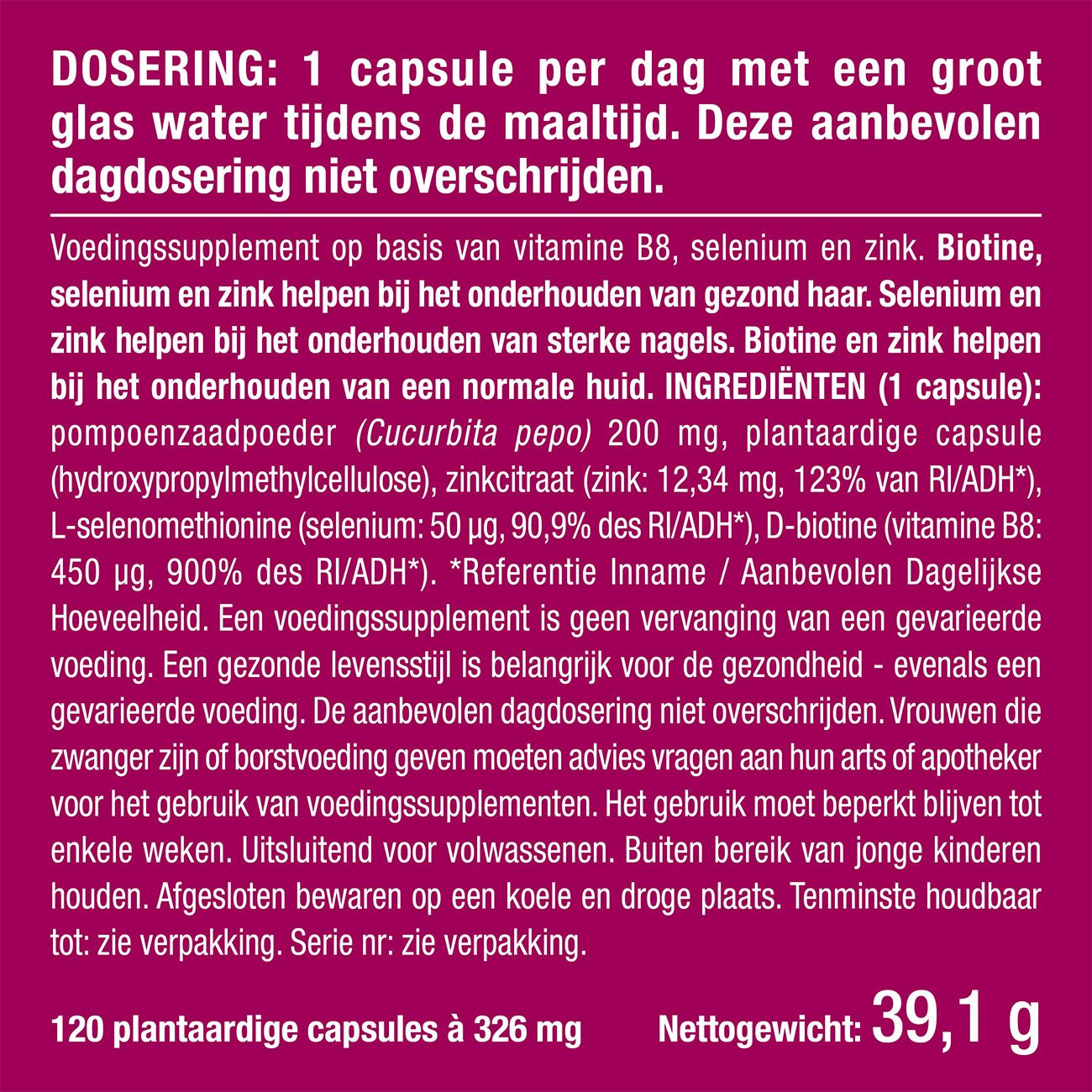 Illustratie van de pillendoos van het supplement Biotine Illustratie van de pillendoos van het supplement Biotine