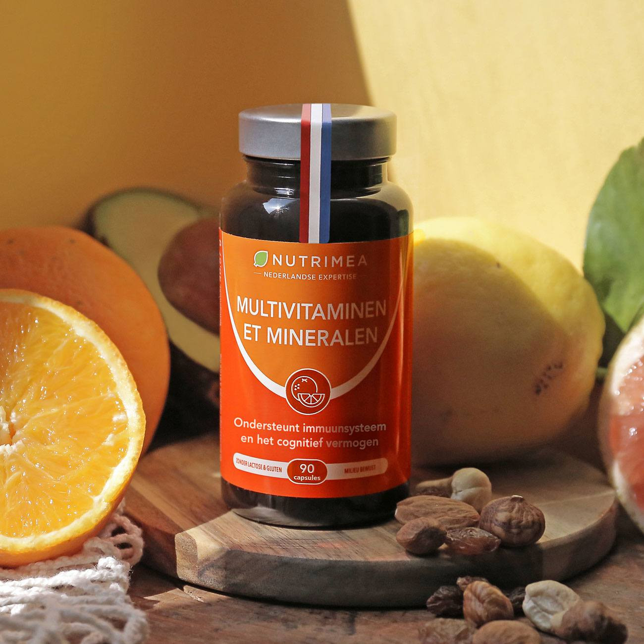 Foto van de verpakking van het supplement Multivitaminen et Mineralen Foto van de verpakking van het supplement Multivitaminen et Mineralen
