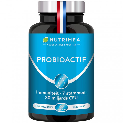Foto van de verpakking van het supplement Probiotica Actibior