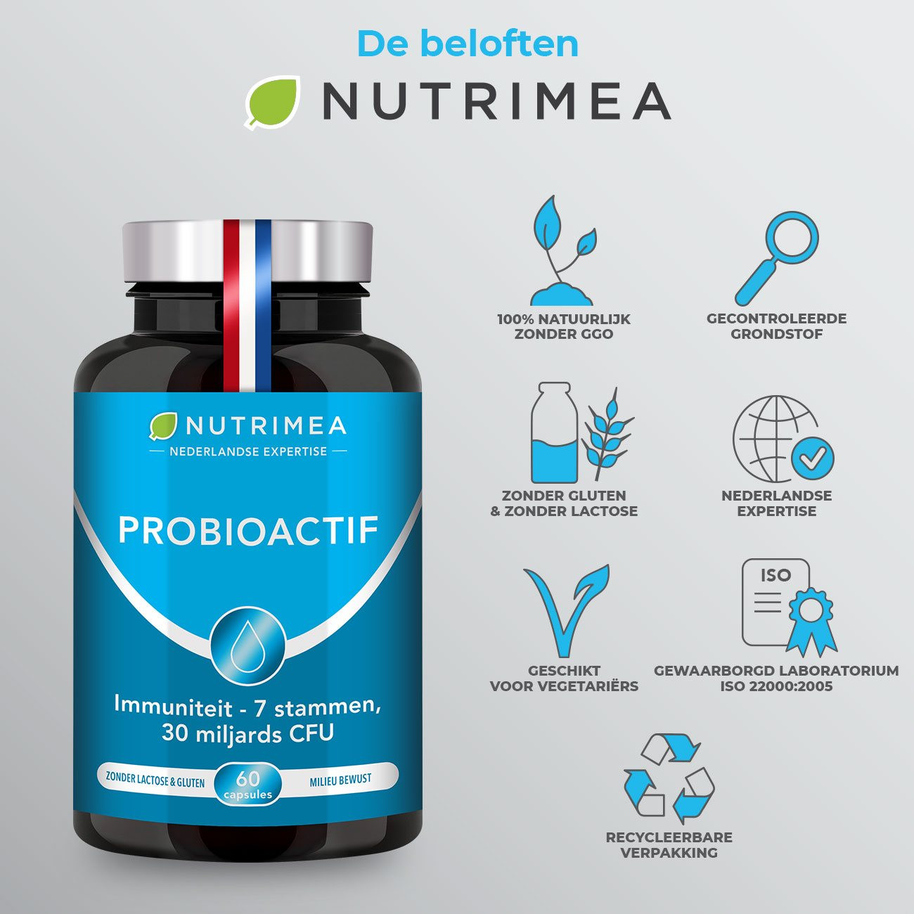 Foto van het voedingssupplement Probiotica Actibior Foto van het voedingssupplement Probiotica Actibior