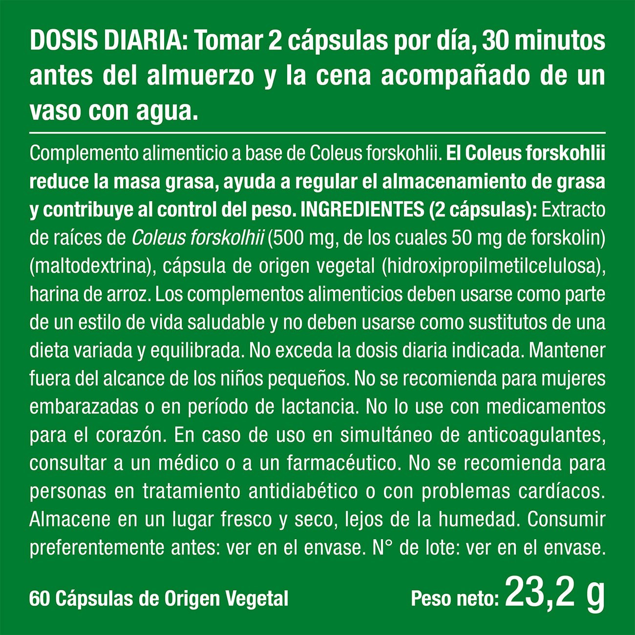 Foto del complemento alimenticio Forskolina | Coleus Forskohlii Foto del complemento alimenticio Forskolina | Coleus Forskohlii