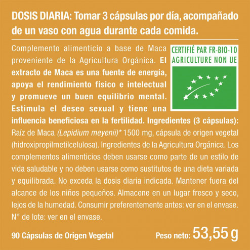 Beneficios y contraindicaciones de Maca Bio