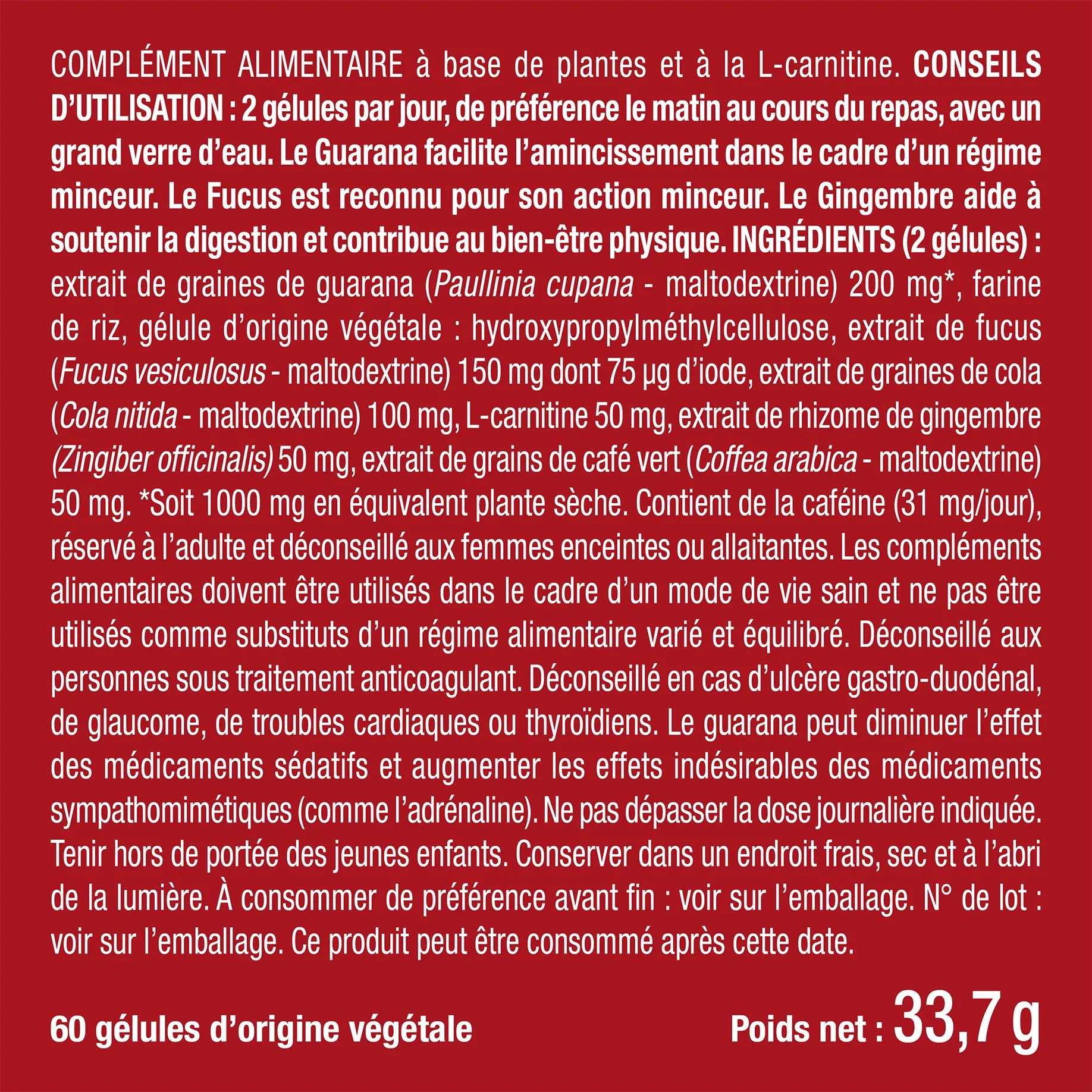 Composition Active burner