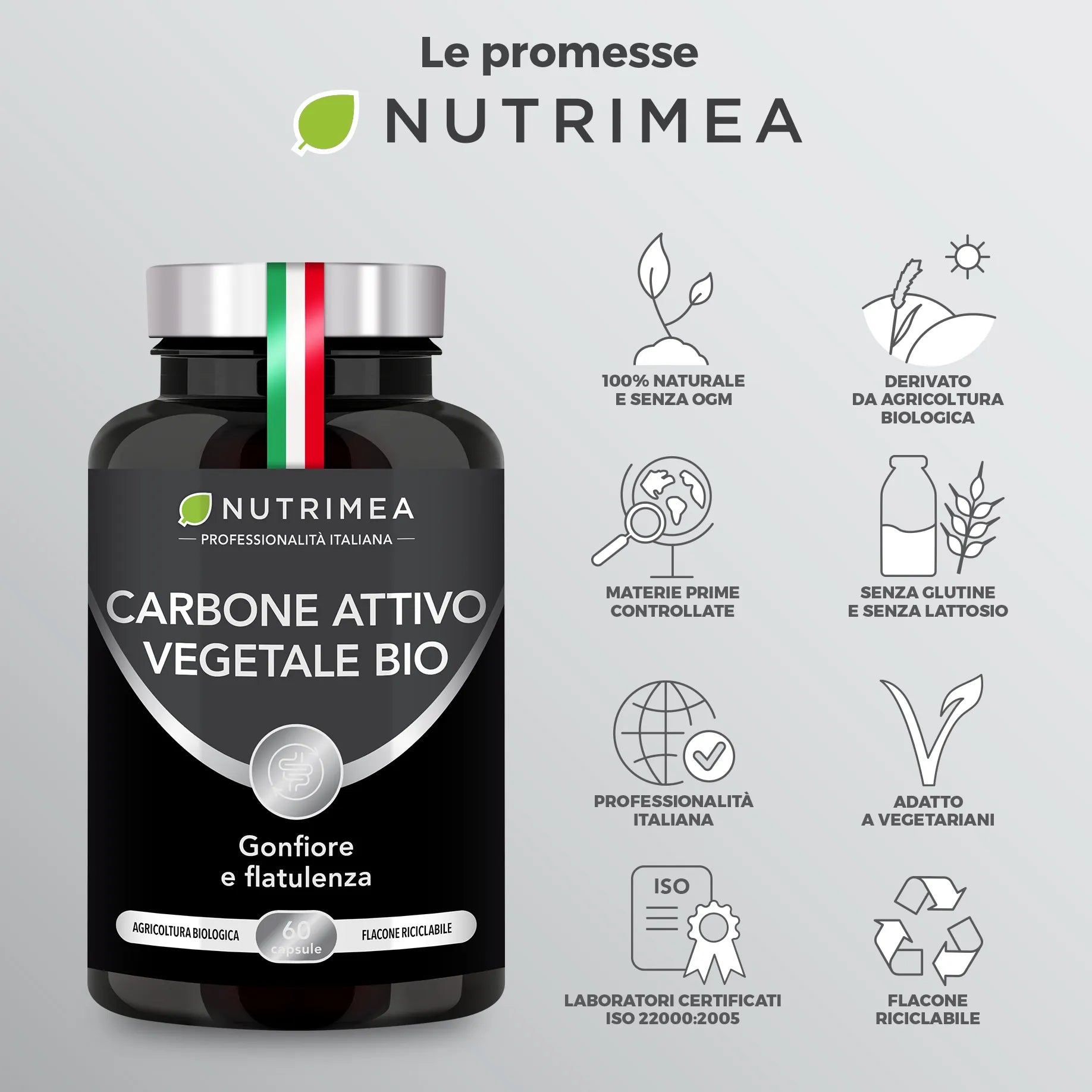 Carbone Attivo Vegetale Bio