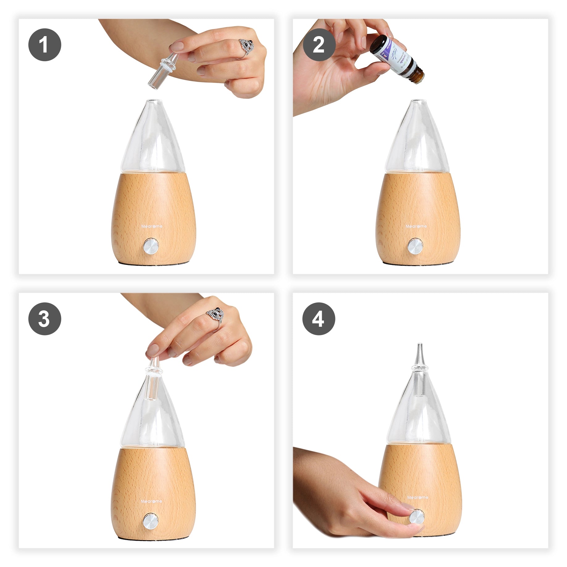 Aromathérapie - Coffret Cygna Plénitude - 8 Huiles Essentielles BIO AB