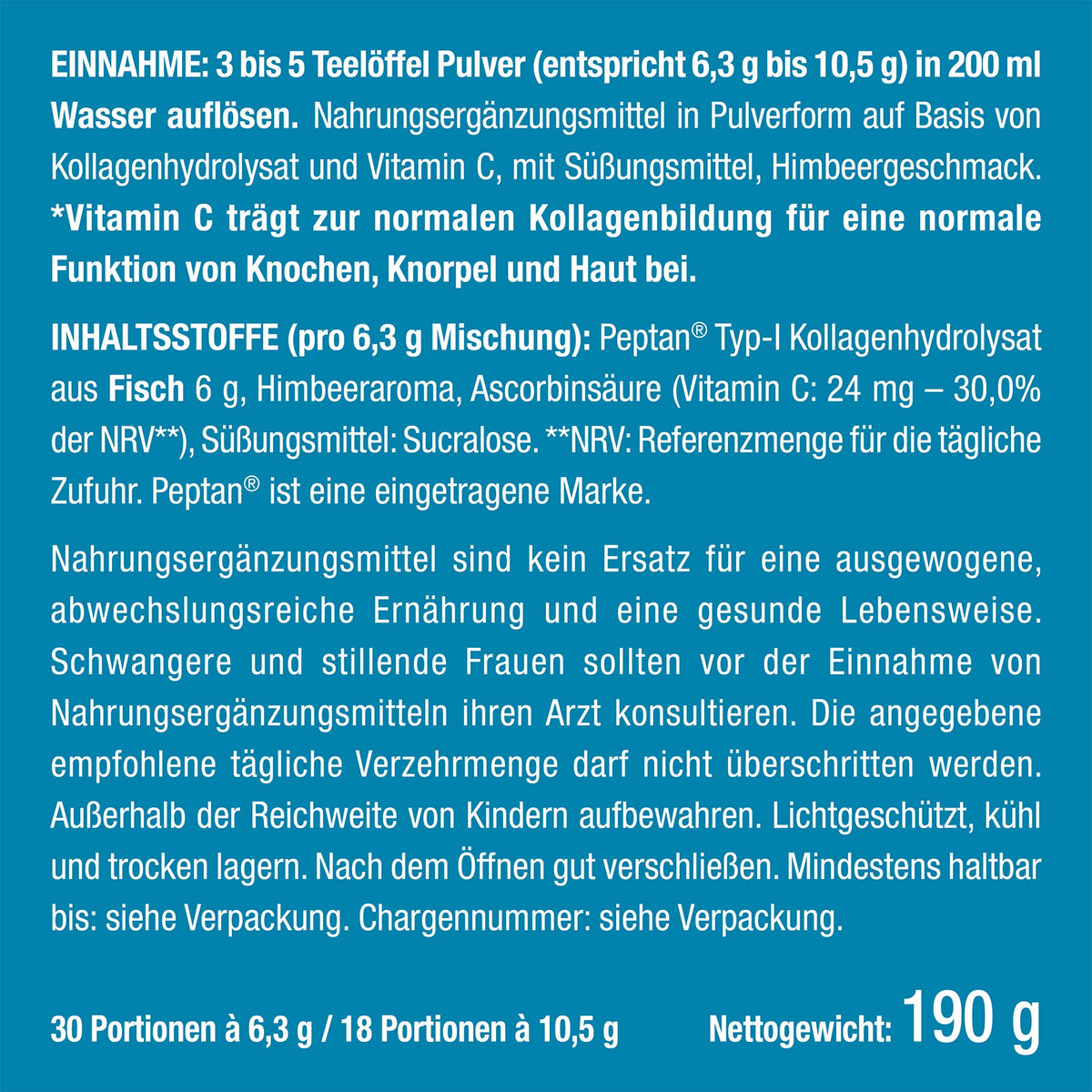 Kollagen Pulver