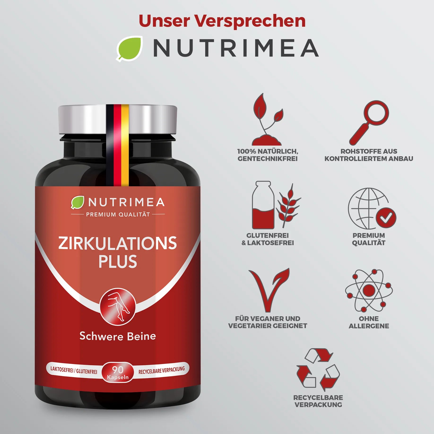 Zirkulations Plus - gegen schwere Beine