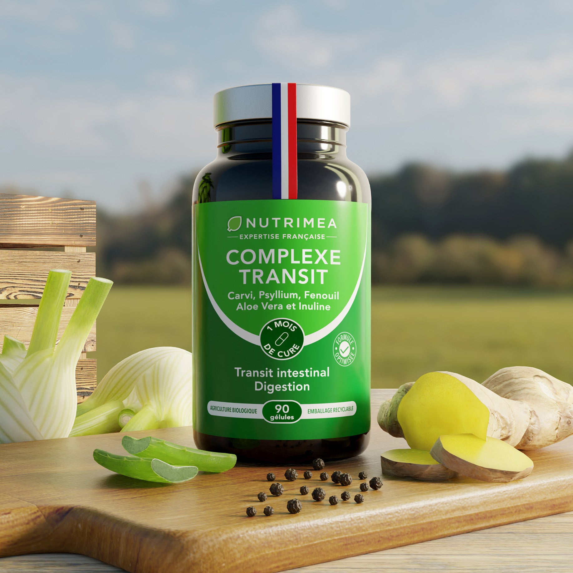 Complexe transit - Complexe 6 plantes en complément alimentaire