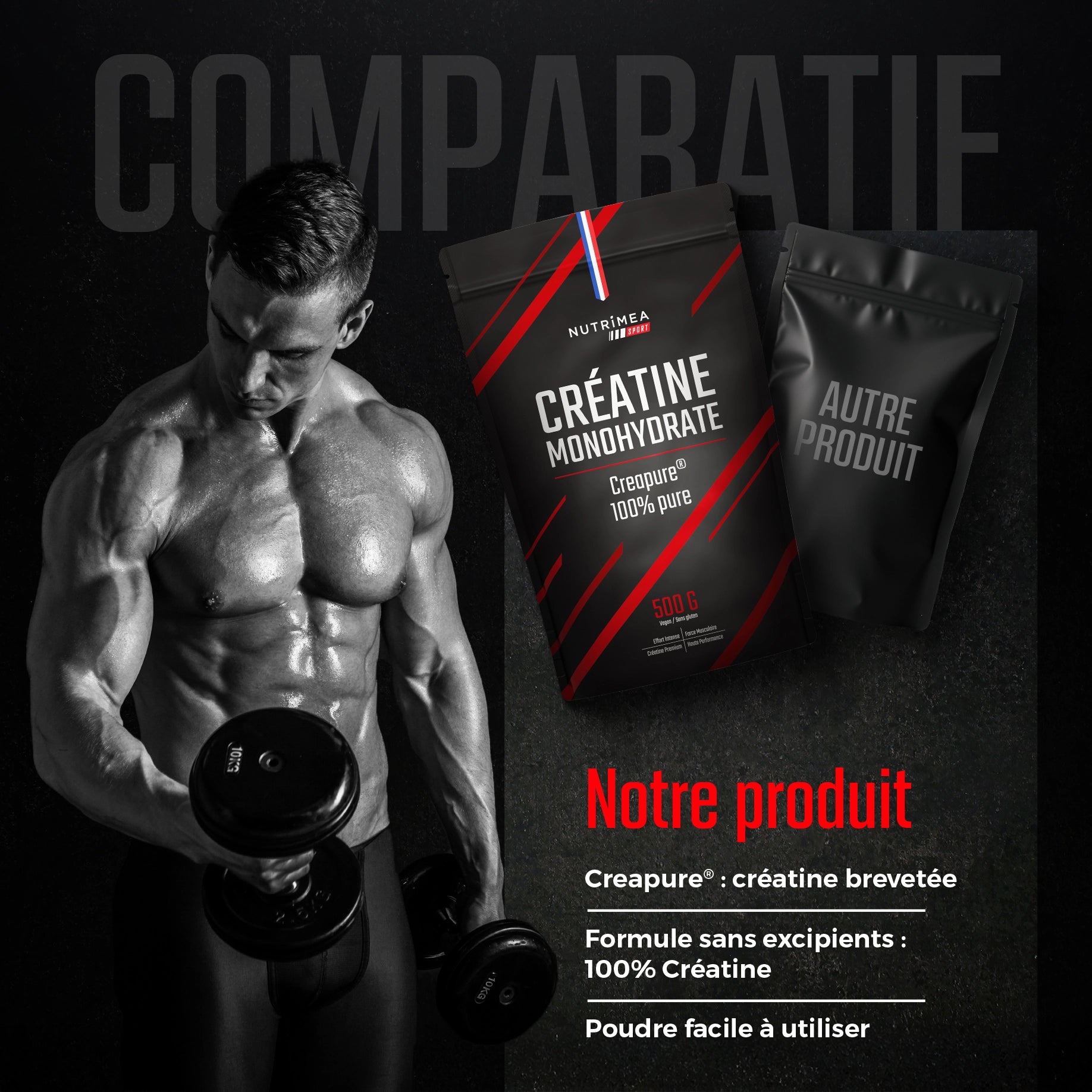 Créatine Monohydrate Creapure® en Poudre
