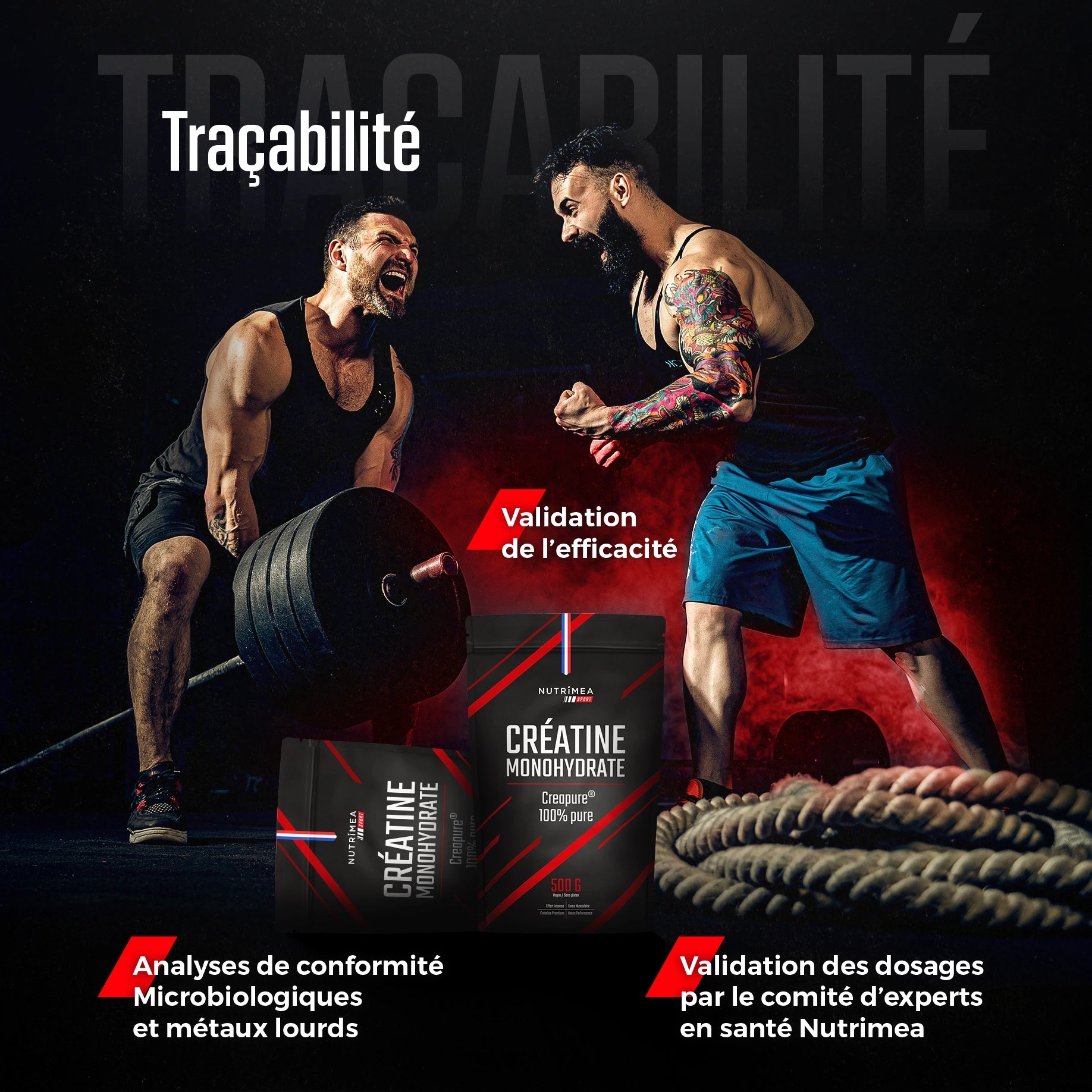 Créatine Monohydrate Creapure® en Poudre