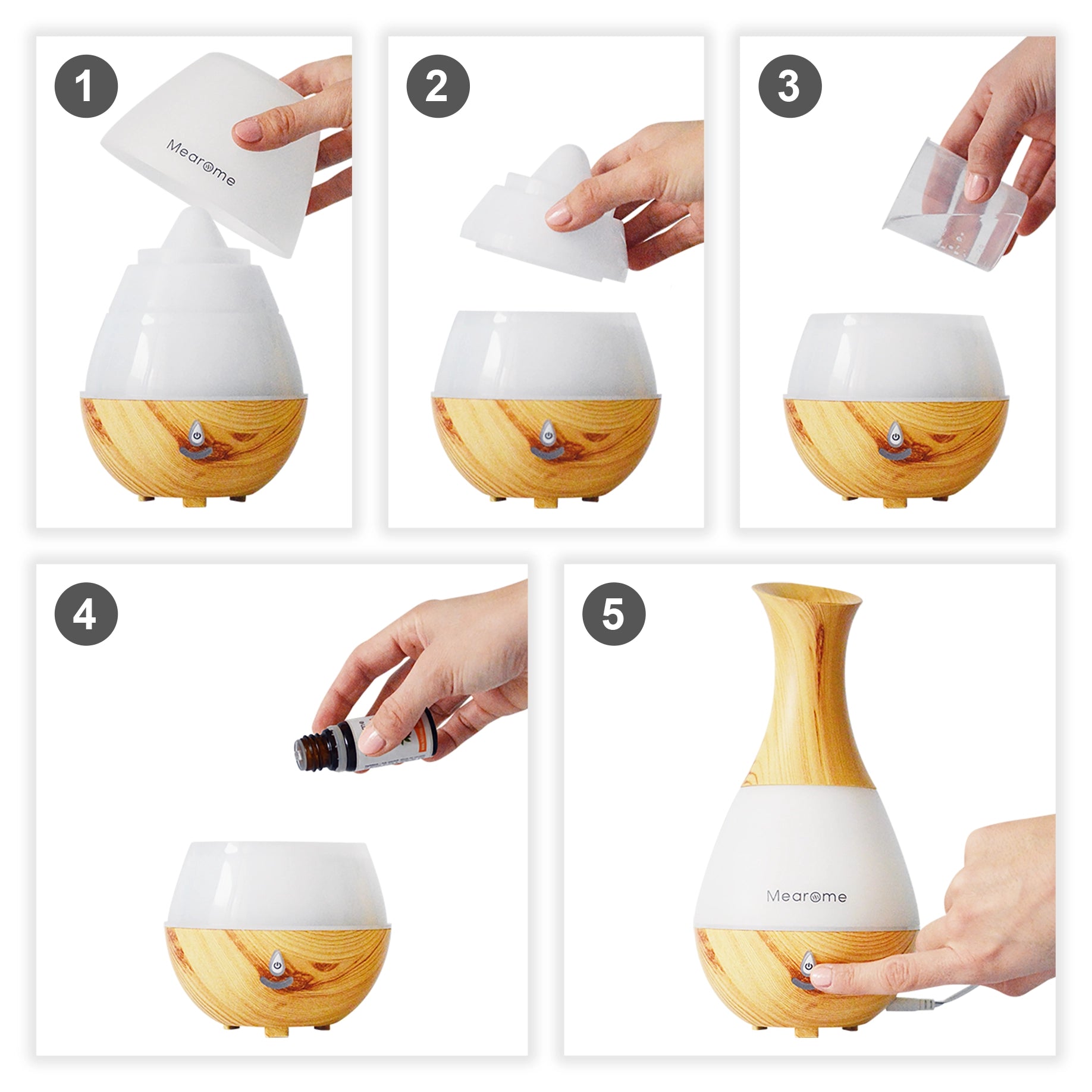 Diffuseur Brumisateur Aura - Aromathérapie