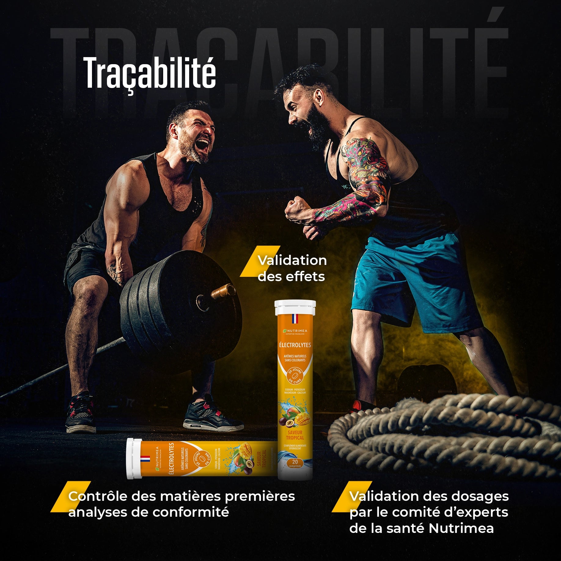Tracabilité Electrolytes effervescents