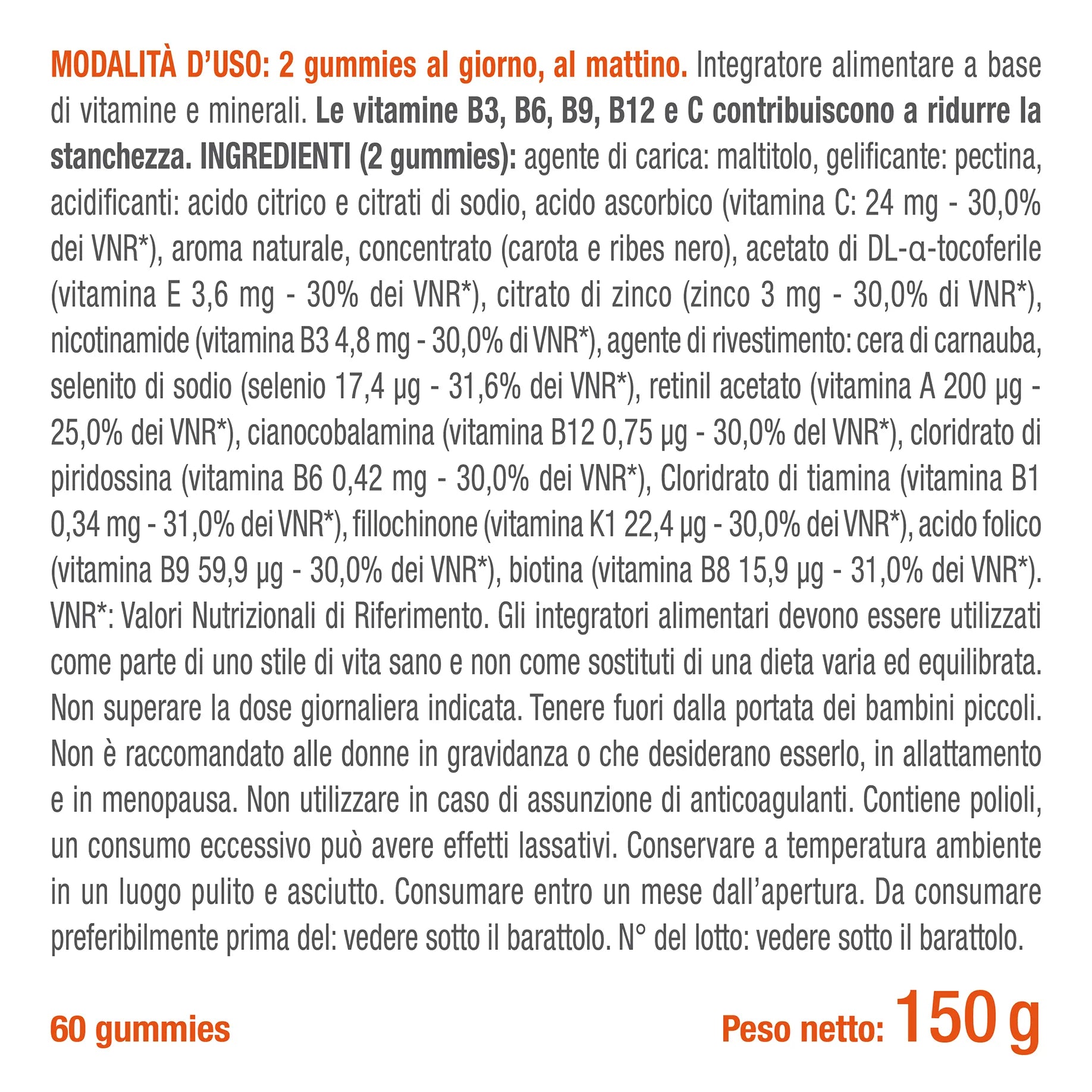 Gummies Vitalità