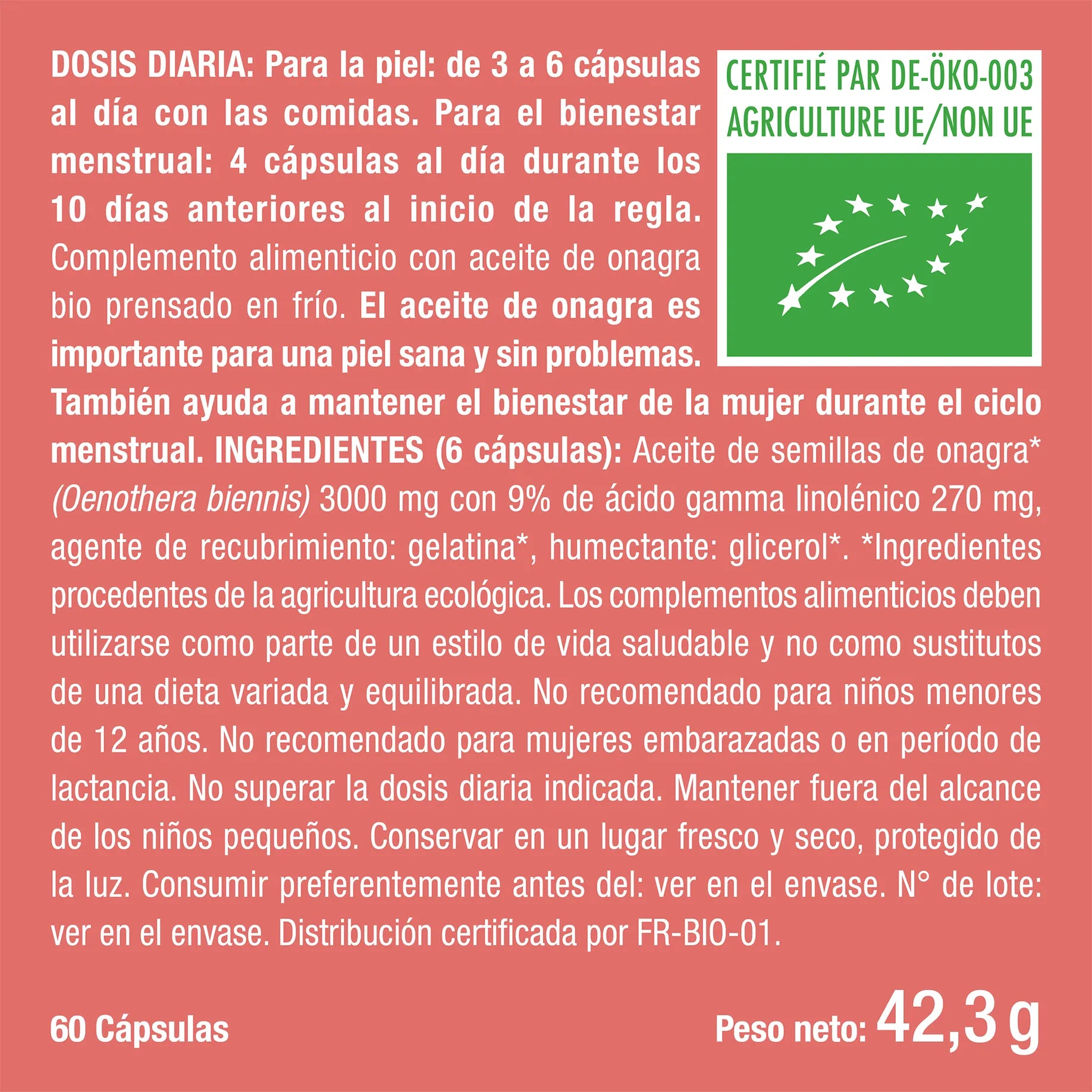 Aceite de Onagra