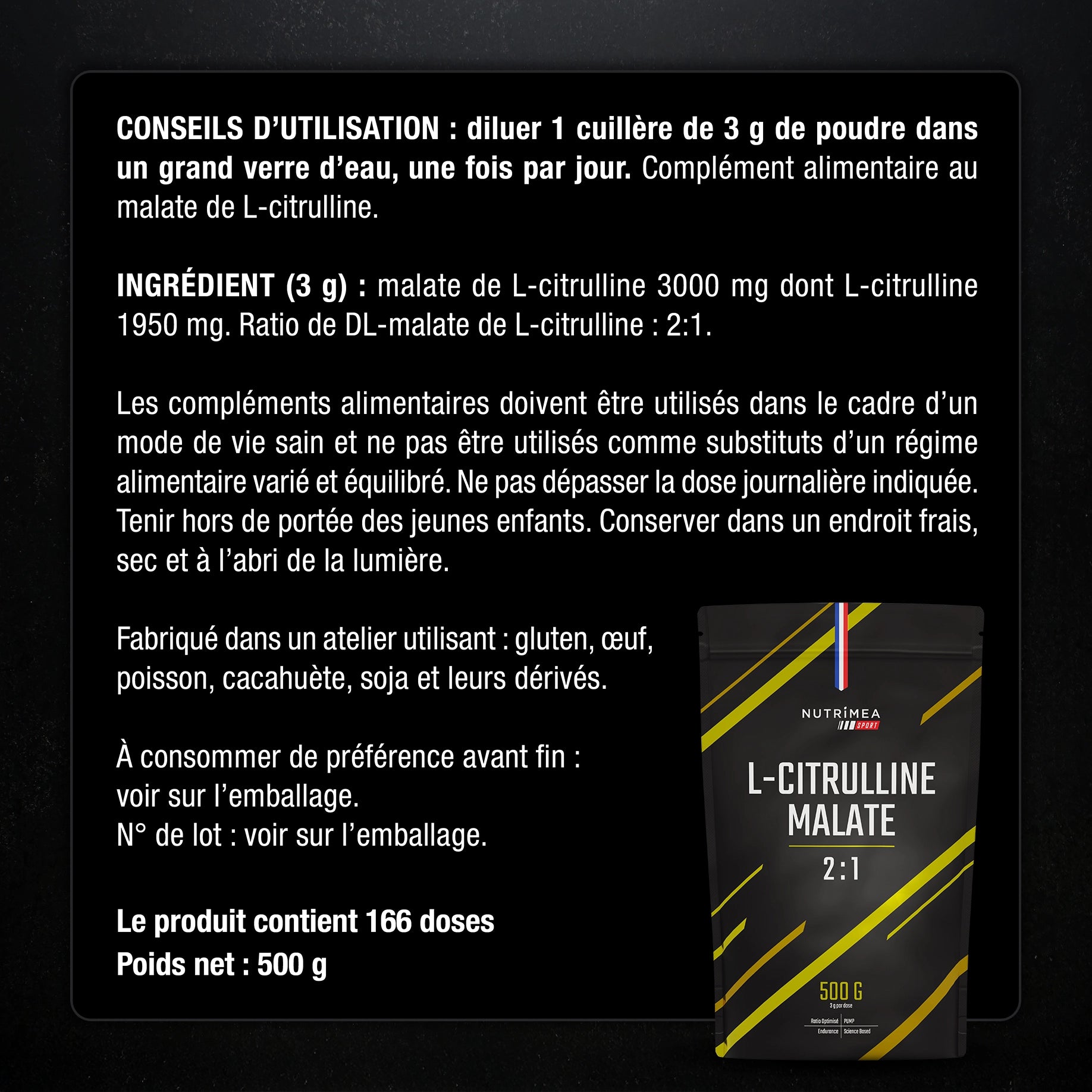 L-Citrulline Malate 2:1