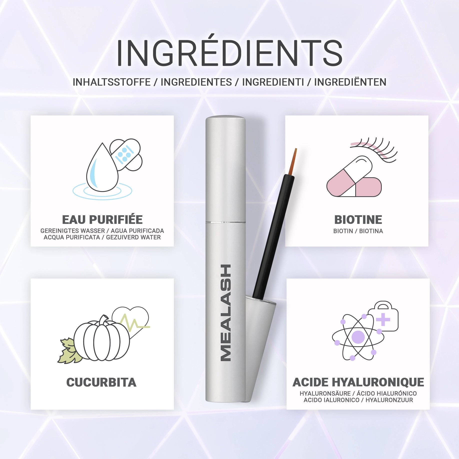Mealash - Sérum Sublimateur de Cils