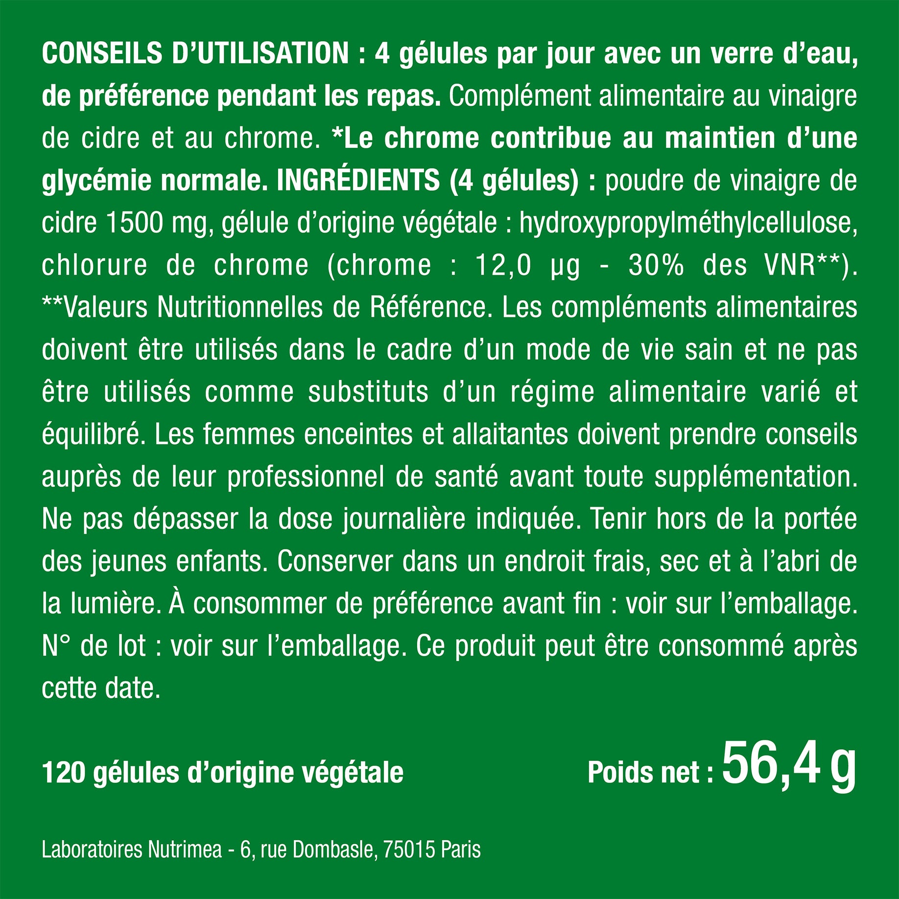 Bienfaits et composition vinaigre de cidre
