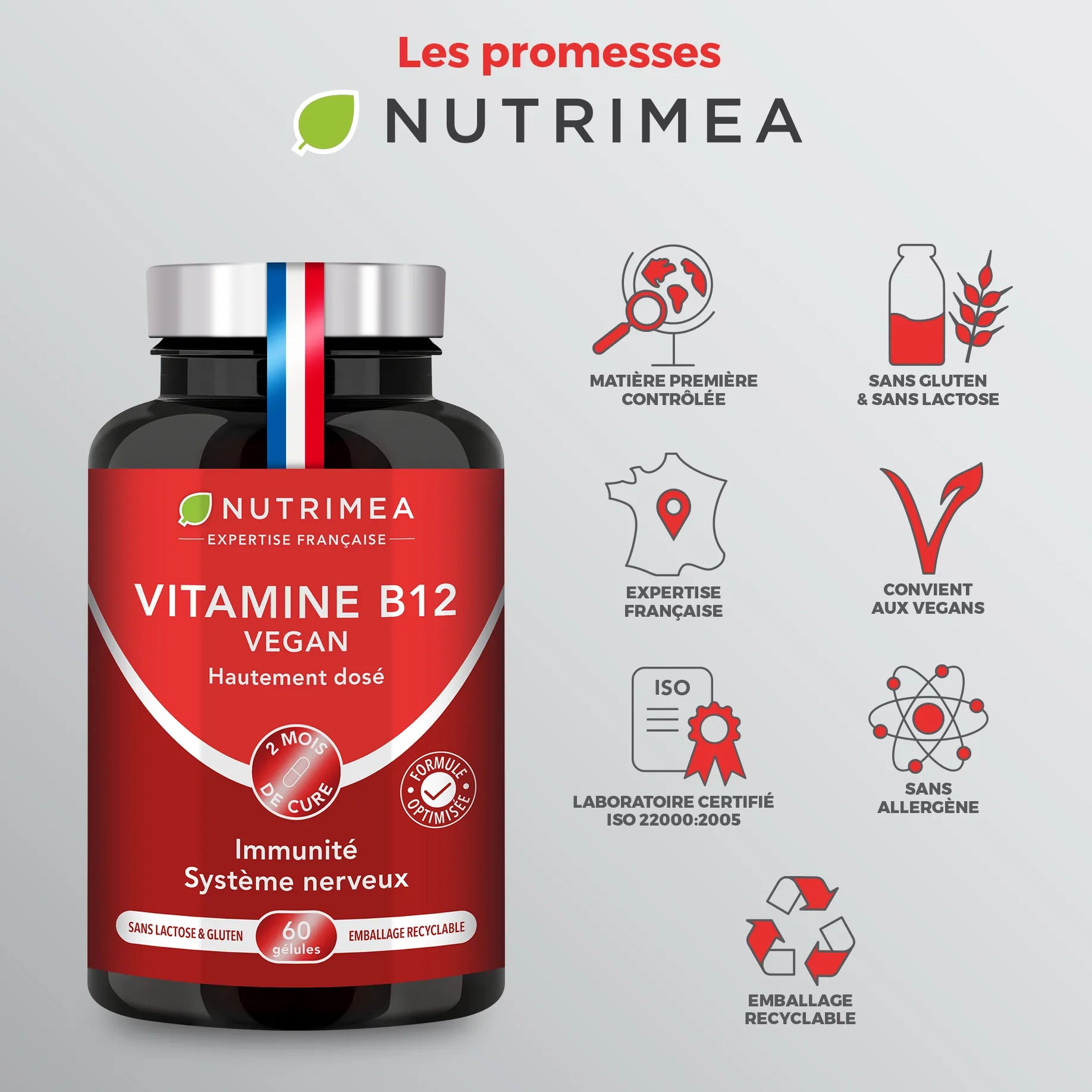 Gélules de Vitamine B12