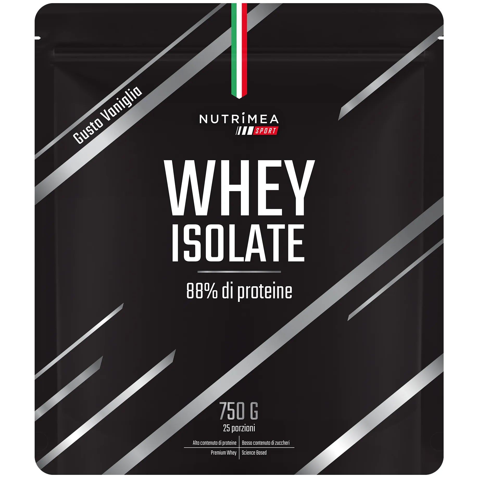 Fondo bianco de Whey gusto vaniglia