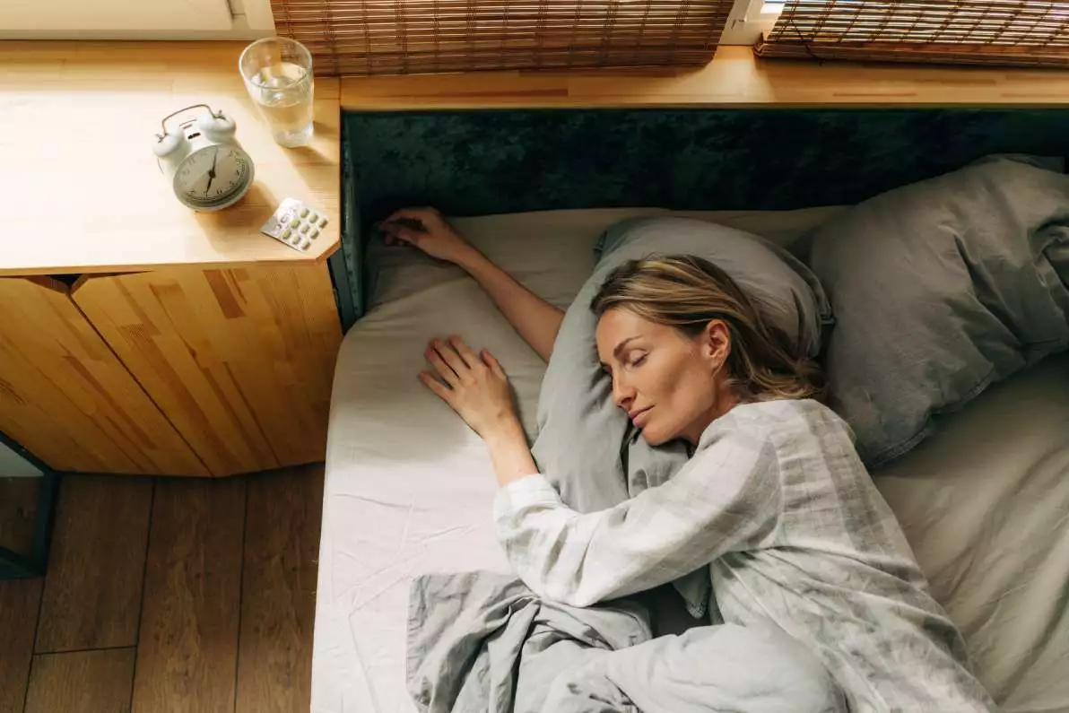 Femme qui dort