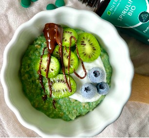 Porridge à la Spiruline