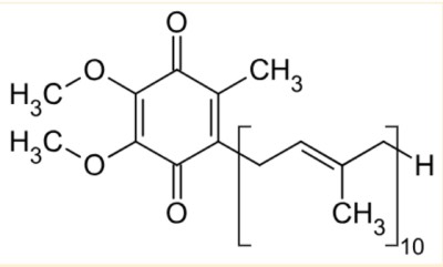 Structure de la Coenzyme Q10
