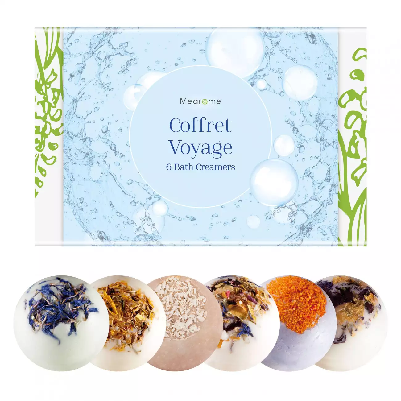 Photo du packaging de l'huile essentielle Coffret Voyage - Soin - Boules de bain