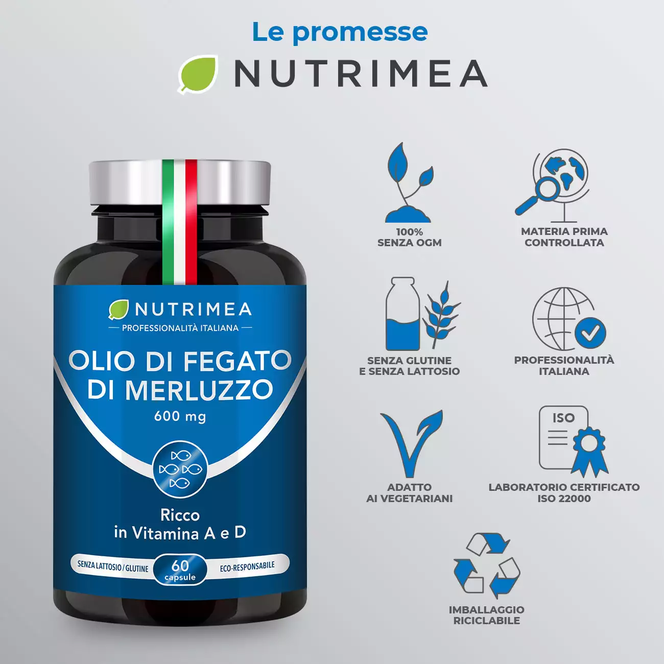 Capsule di Olio di Fegato di Merluzzo