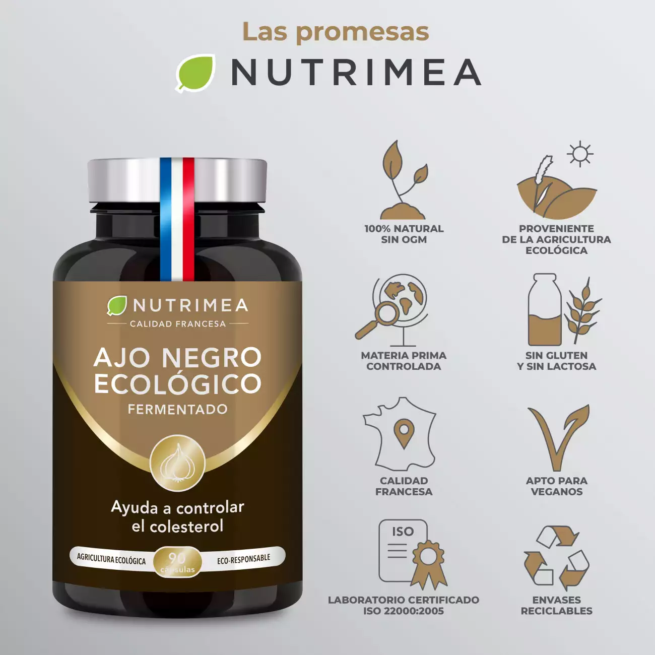 Cápsulas de Ajo negro BIO