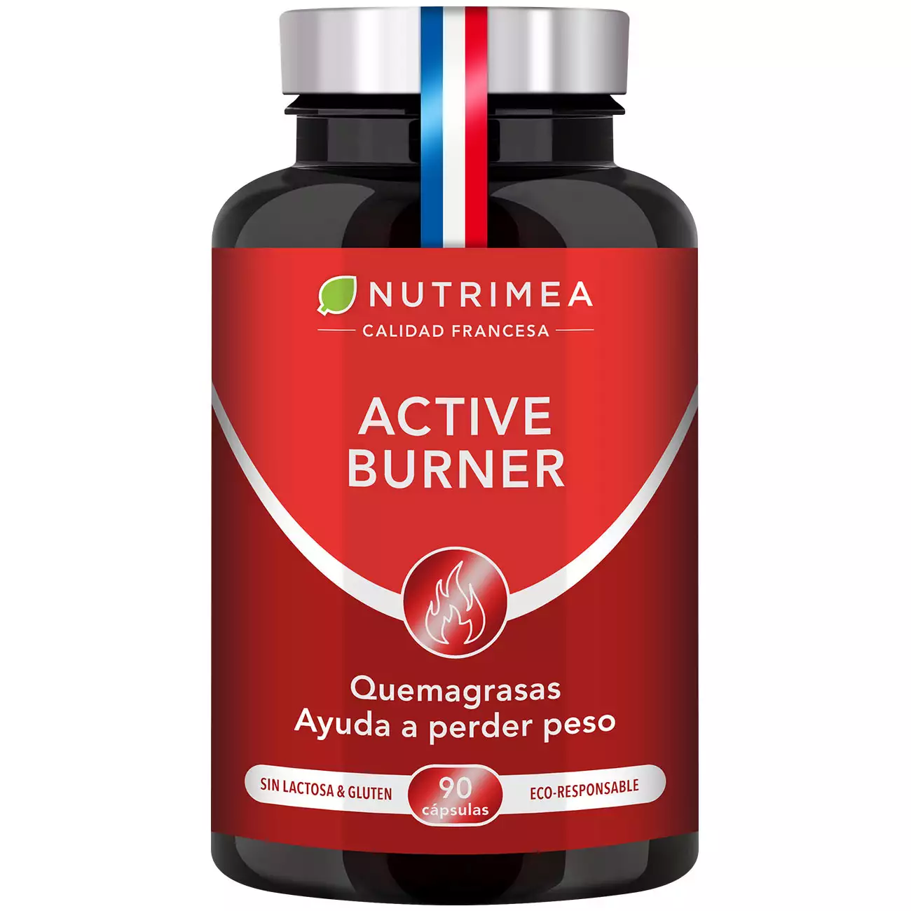 Fondo blanco del bote Quema grasa | Active Burner