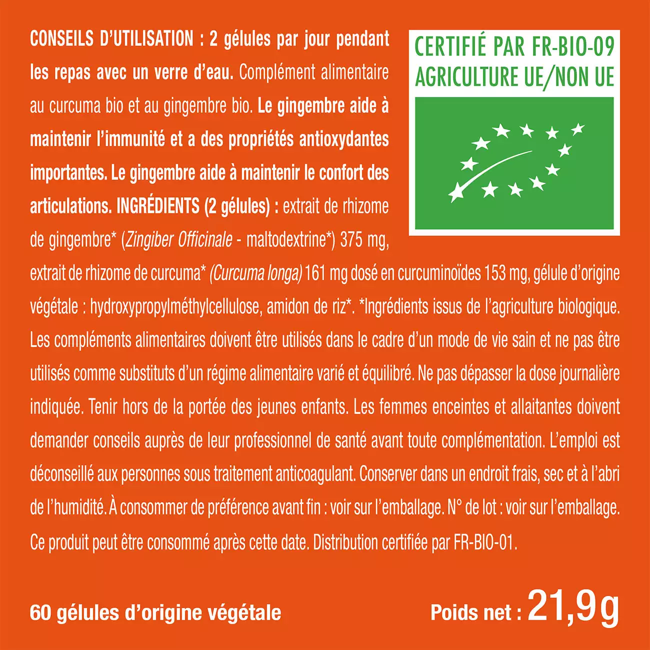 Bienfaits et contre indications du curcuma