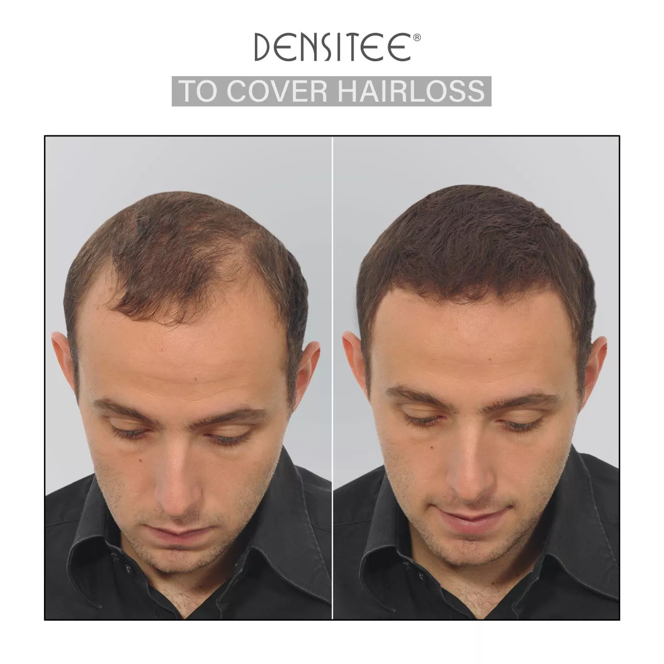 Poudre à cheveux avant/après Poudre à cheveux avant/après