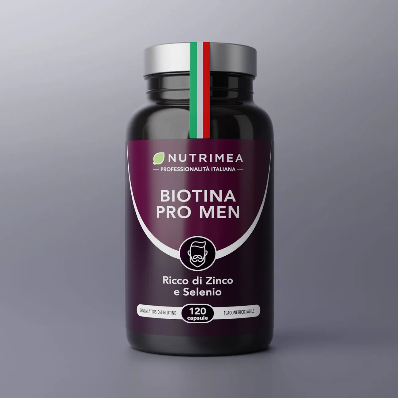 Integratore biotina in capsule per stimolare la crescita di barba e capelli negli uomini Integratore biotina in capsule per stimolare la crescita di barba e capelli negli uomini