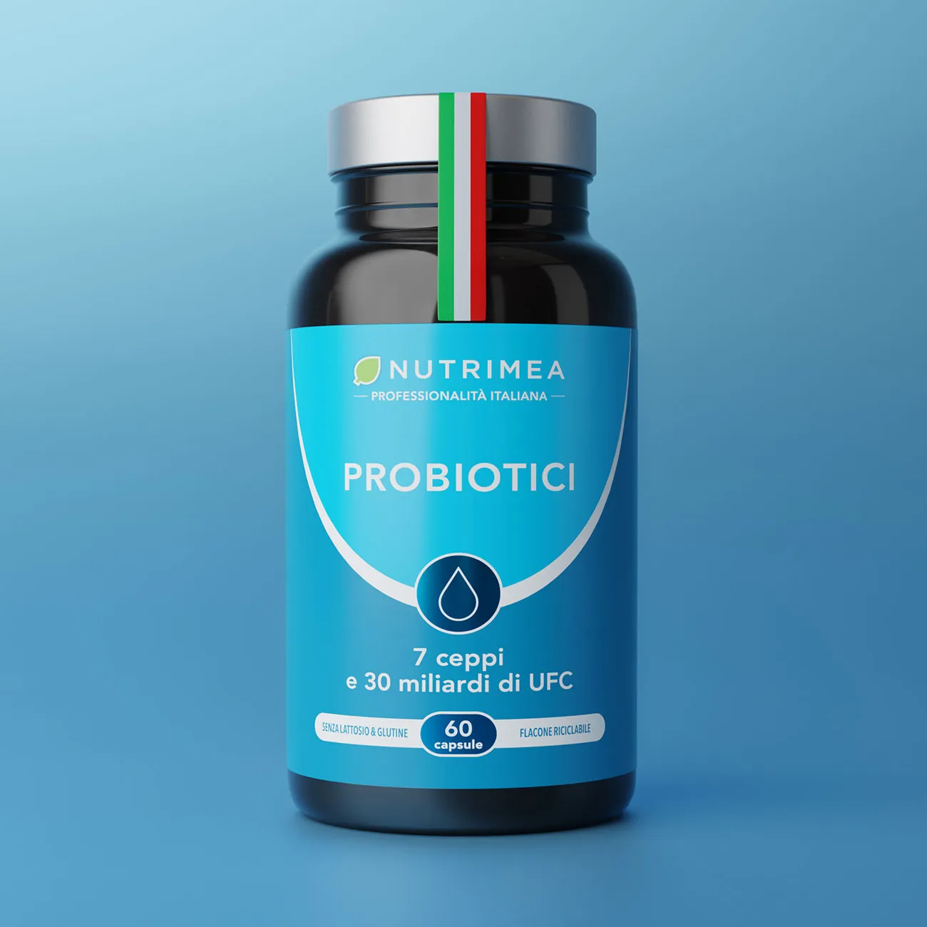 Integratore alimentare di probiotici, 7 ceppi batterici Integratore alimentare di probiotici, 7 ceppi batterici