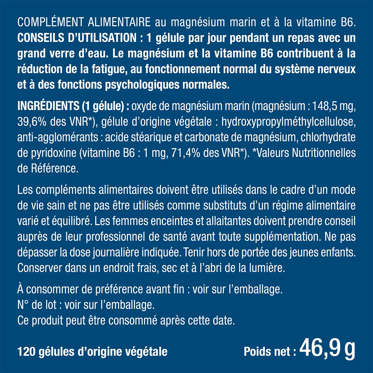Bienfaits et contre indications pour Magnésium Marin Bienfaits et contre indications pour Magnésium Marin