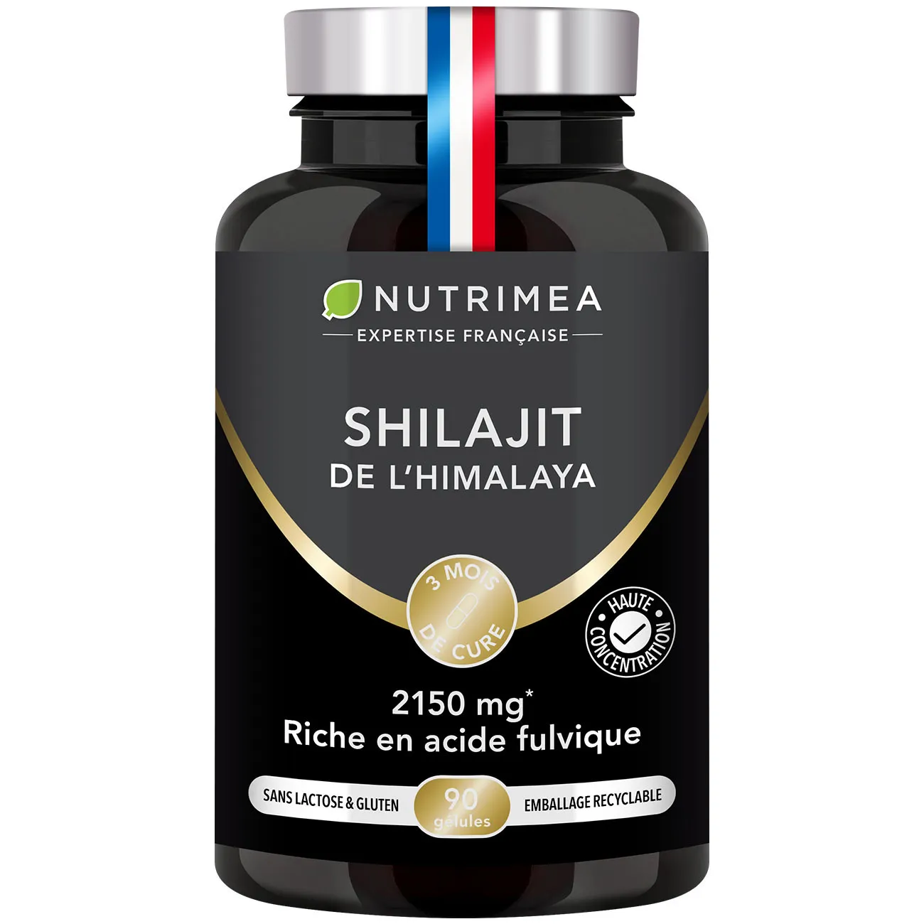 Shilajit de l'Himalaya 2150 mg