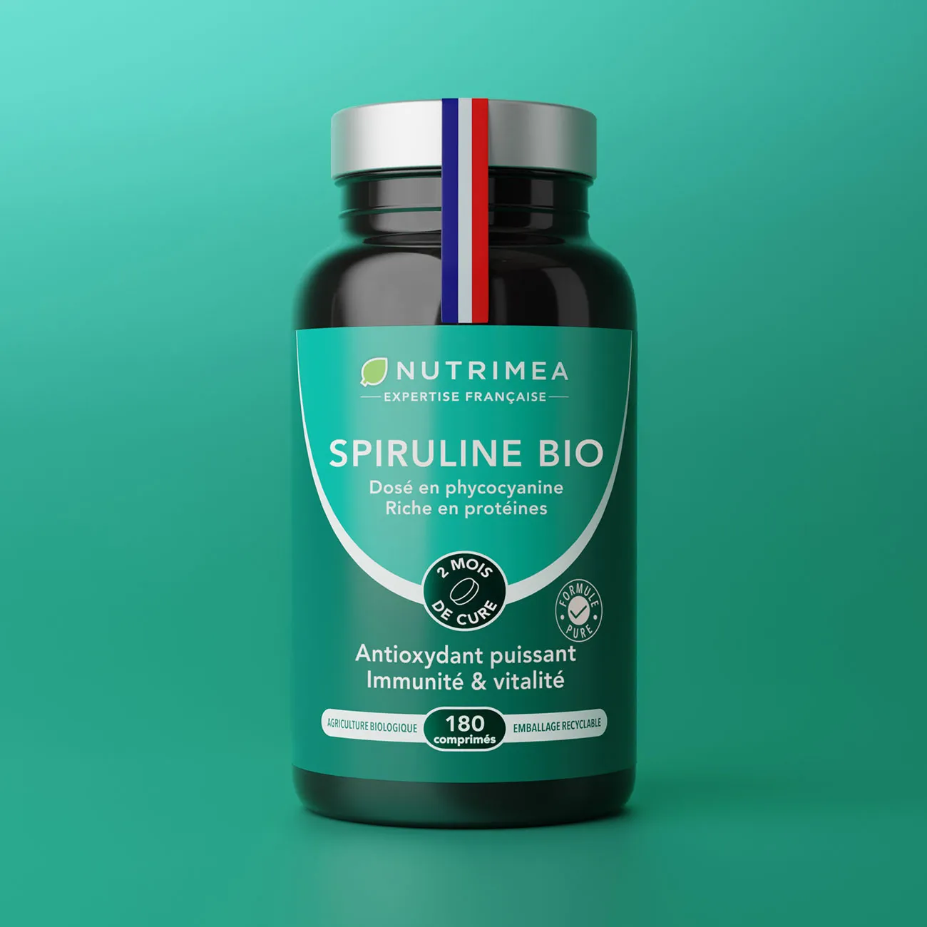 Caractéristiques de notre Spiruline Bio