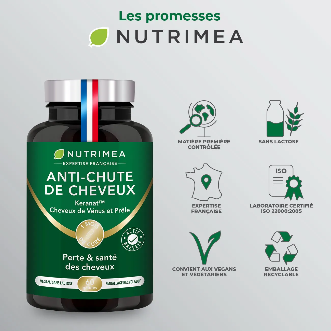 Anti chute de cheveux nutrimea
