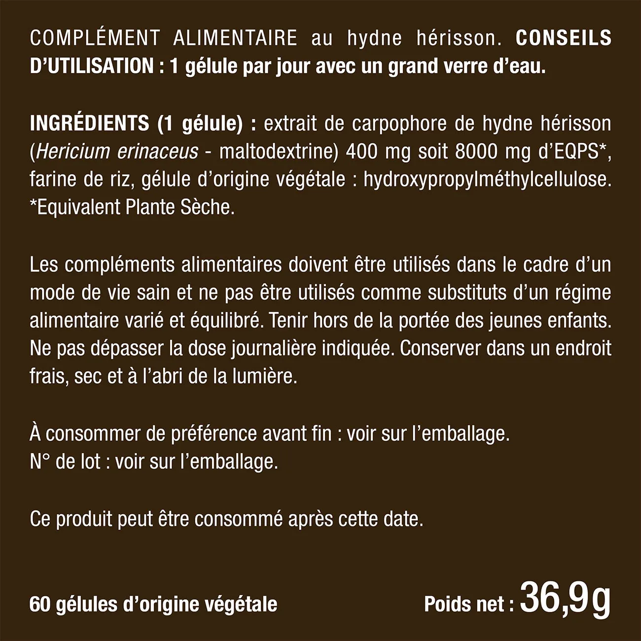 Composition Lion's Mane