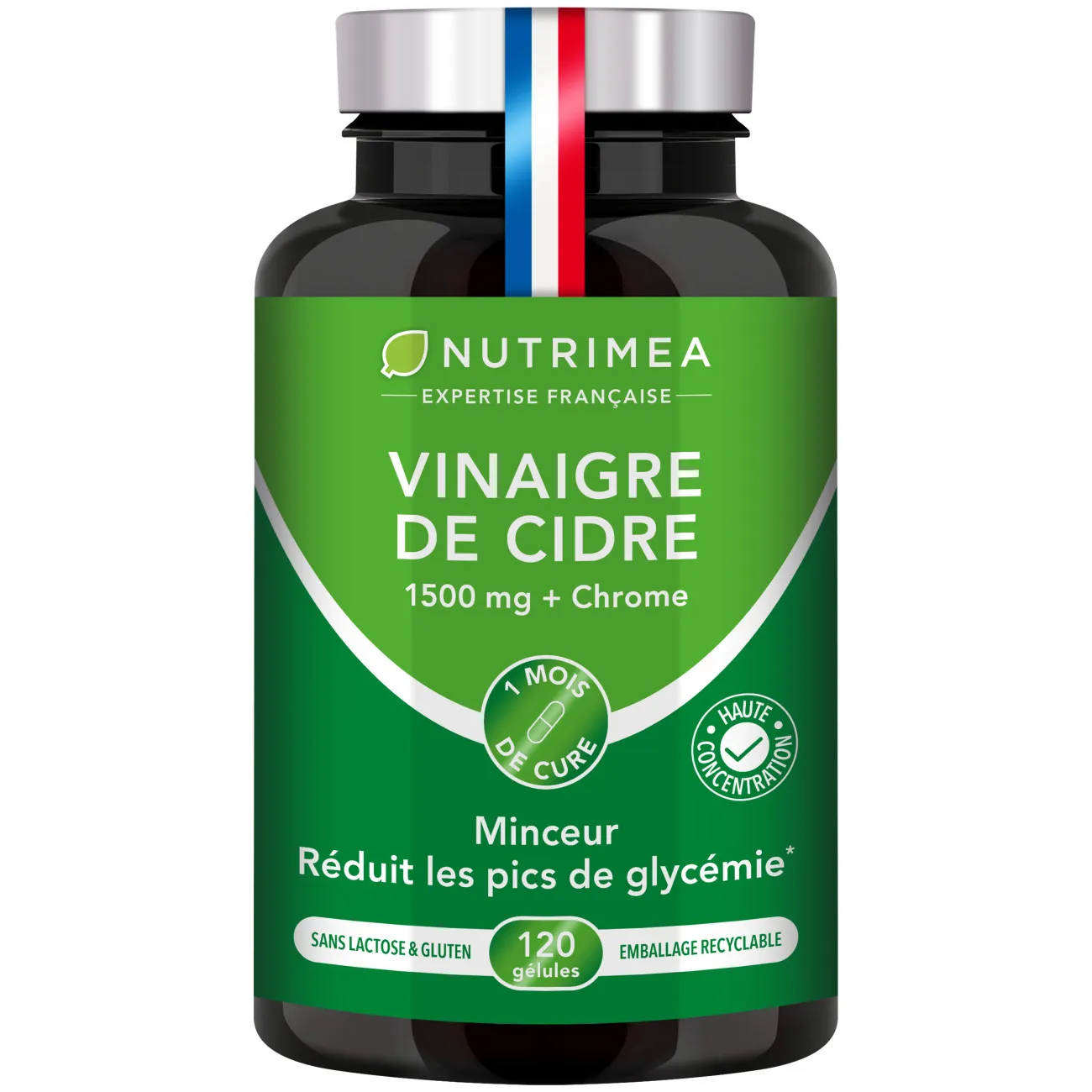 Fond blanc vinaigre de cidre