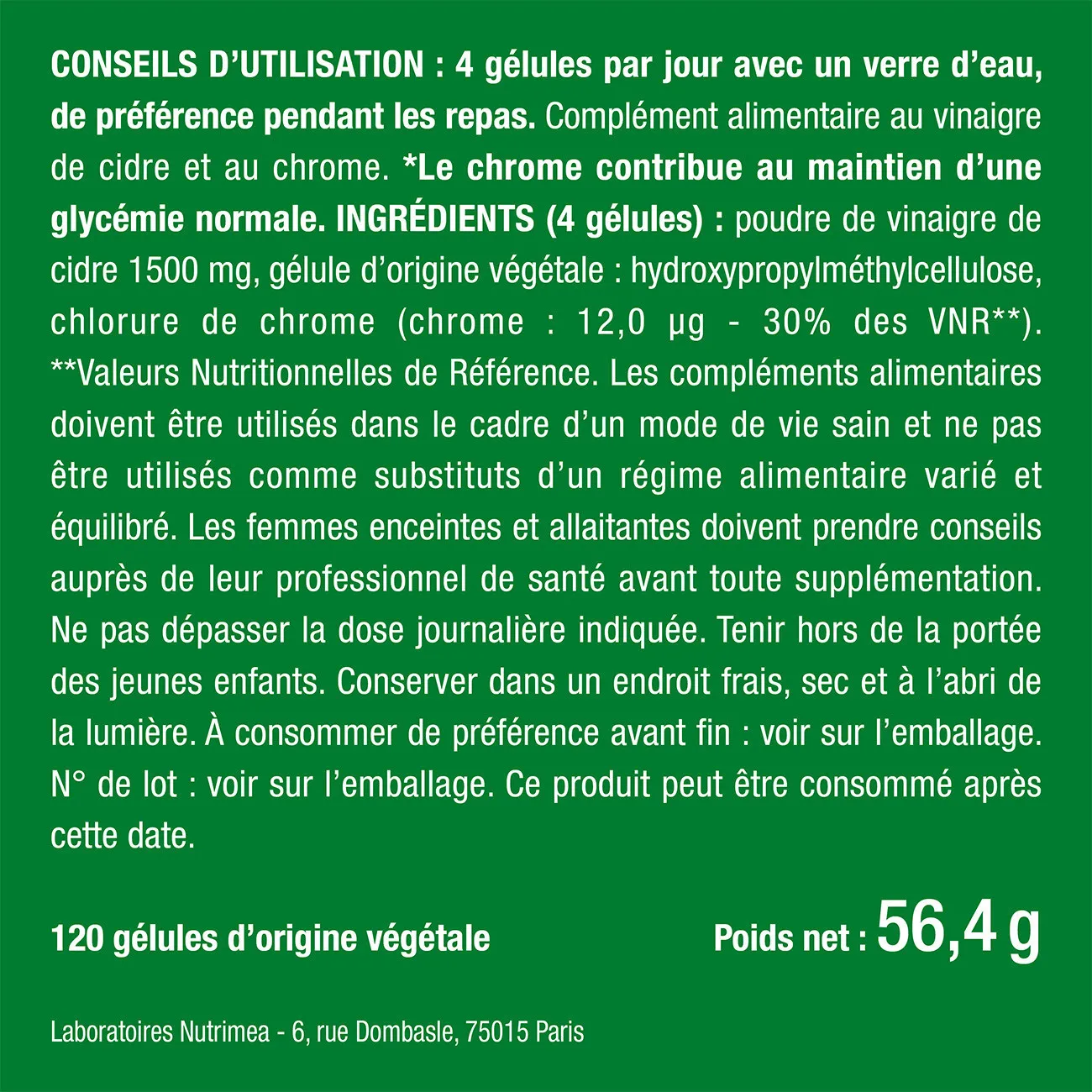 Bienfaits et composition vinaigre de cidre
