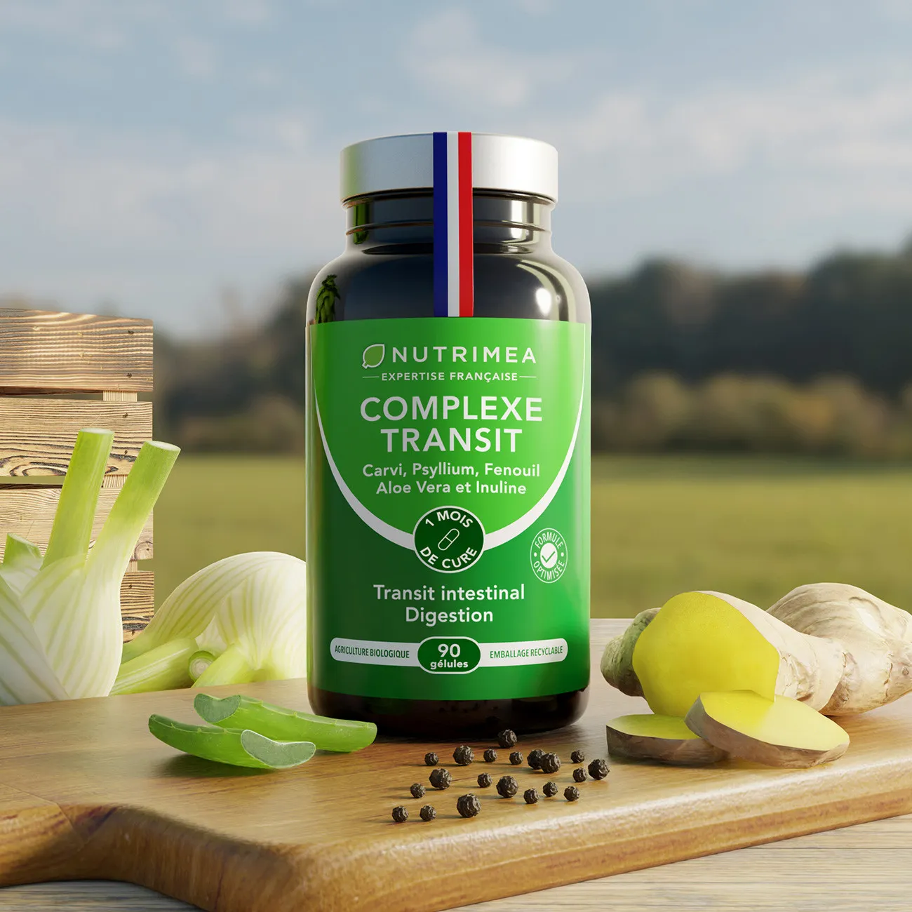 Complexe transit - Complexe 6 plantes en complément alimentaire